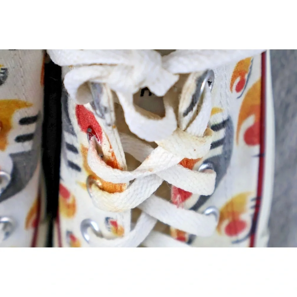 Converse Chuck Taylor All Star‎ Shoes Unisex Kids Size 3 White Canvas Sneakers